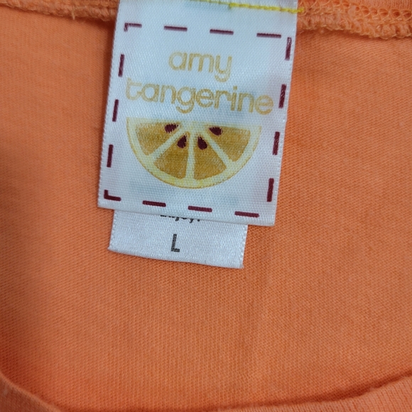 amy tangerine make lemonade vintage tee women's size large - Picture 7 of 11